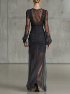Quintina | V-Neck Slit Maxi Dress